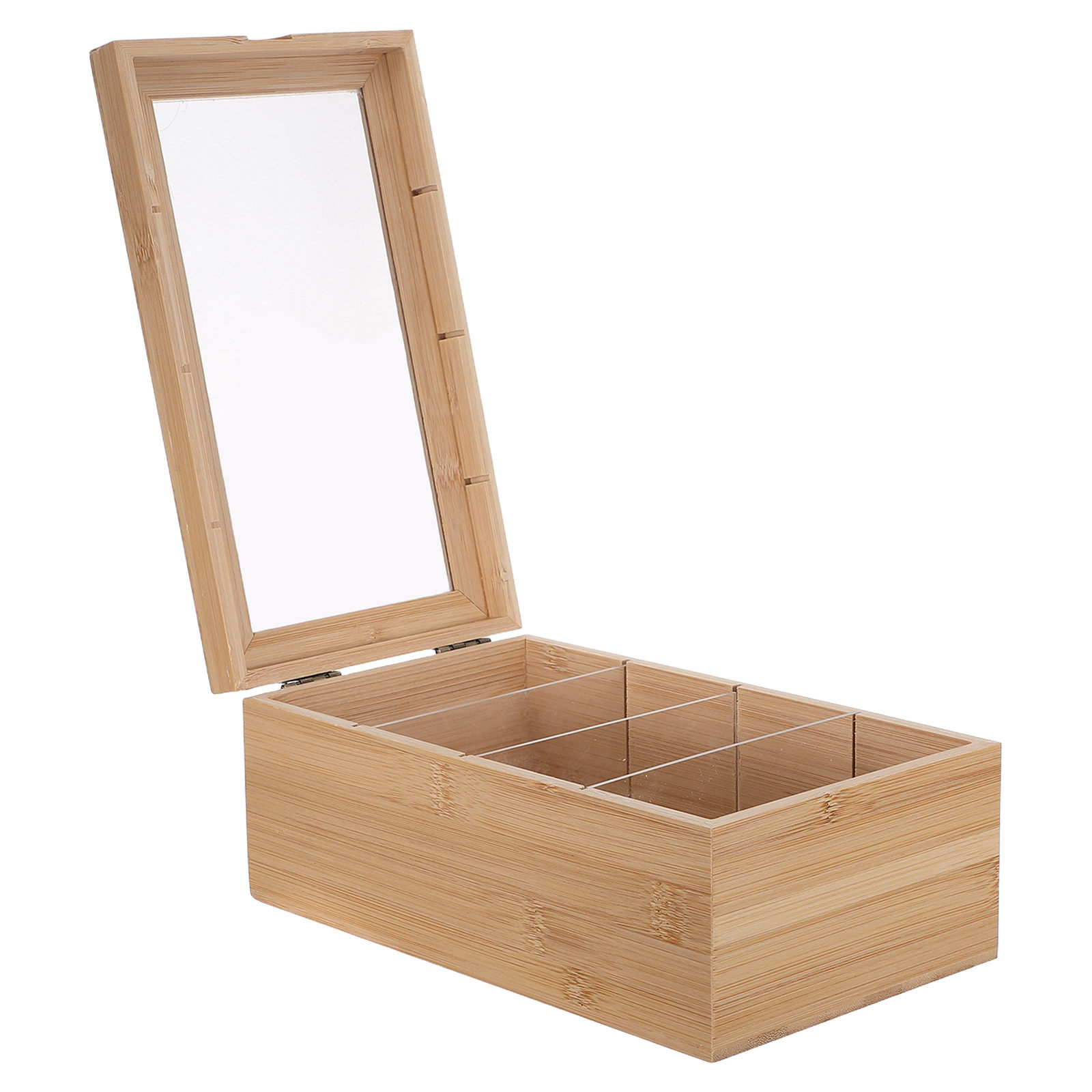Card Index Box - Bambusowe pudełko na przepisy kuchenne, organizer