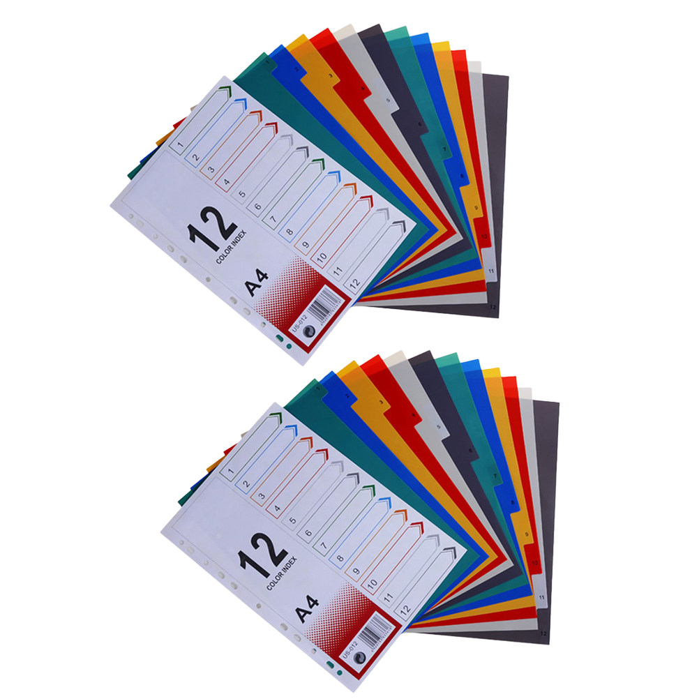 Tab Divider A4 - 2 szt. wkładów do segregatora A4