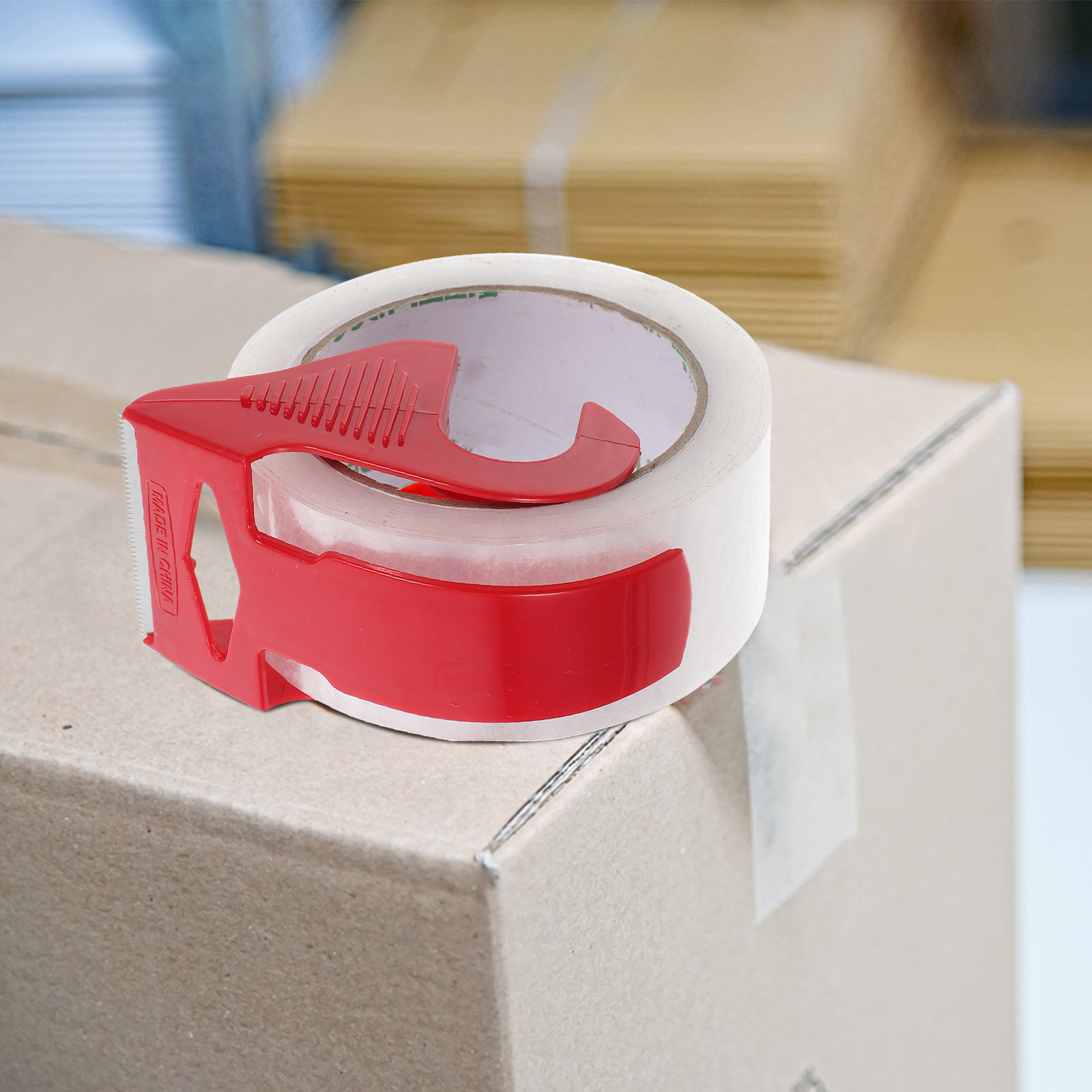 Tape Dispenser Weighted - 3 szt. Mały, wytrzymały dozownik taśmy