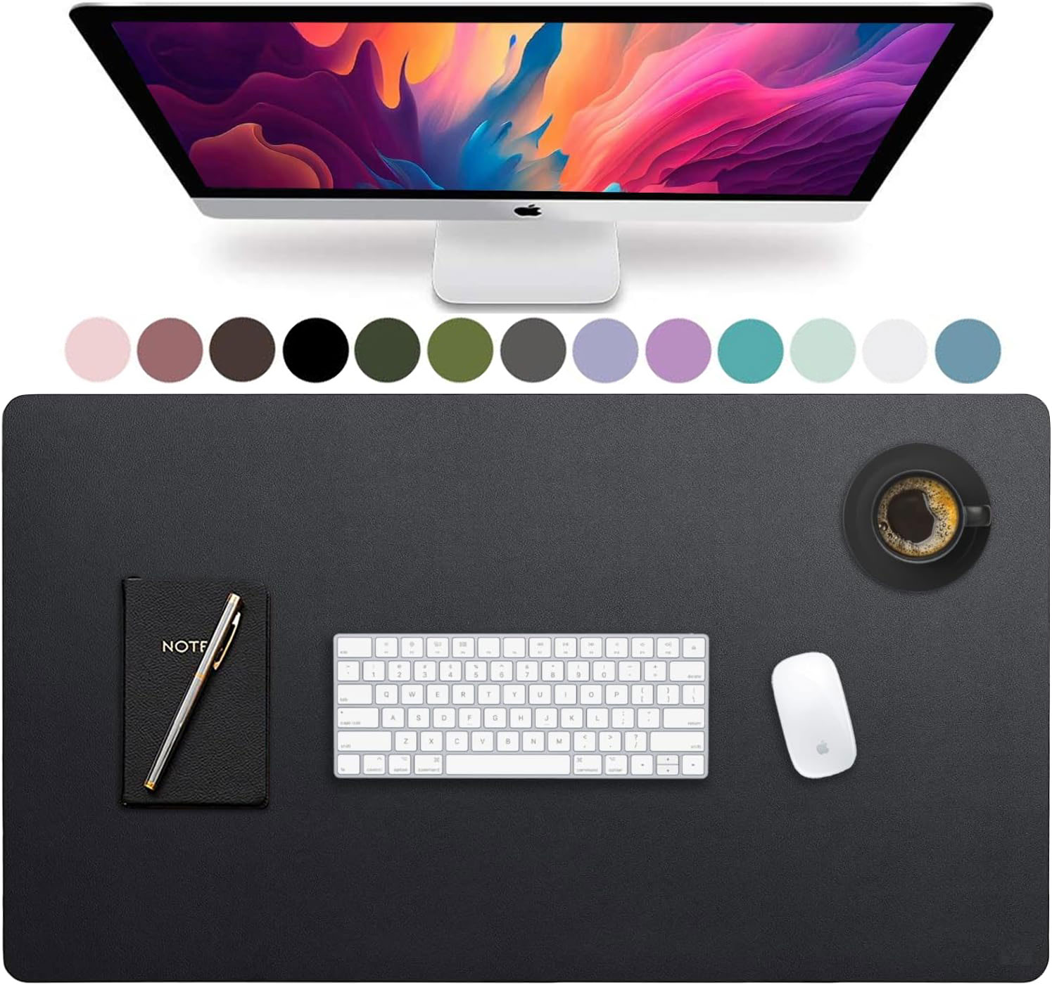 Duża skórzana podkładka na biu – Leather Desk Pad recenzja i cena