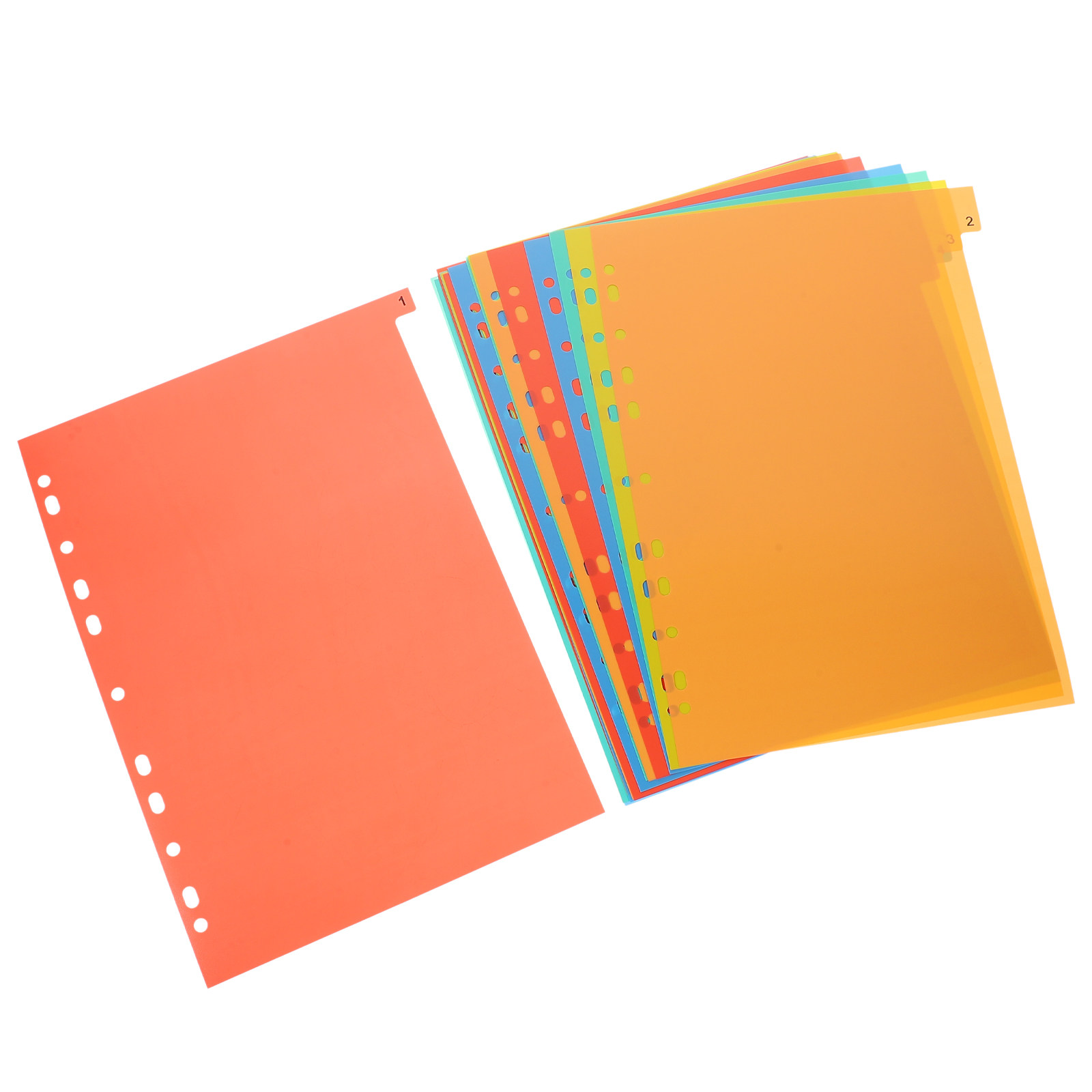 20 arkuszy plastikowych przekł – Tab Divider A4 recenzja i cena