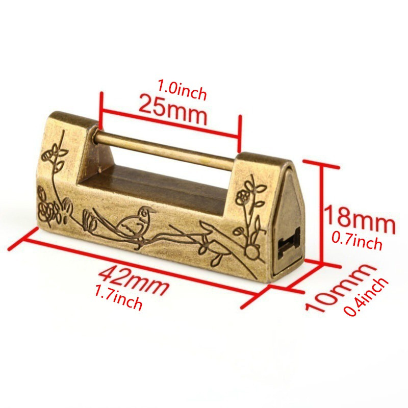 2 szt. Chińskie antyczne zamki – Letter Opener Brass recenzja i cena