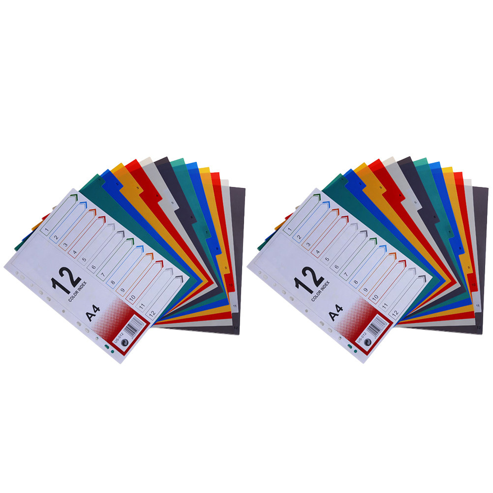 2 szt. wkładów do segregatora  – Tab Divider A4 recenzja i cena