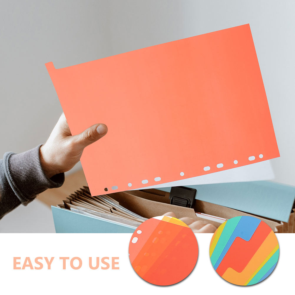 Przegrody z PVC z etykietami d – Tab Divider A4 recenzja i cena