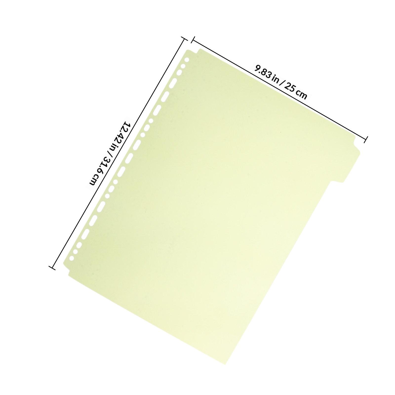6 sztuk plastikowych przekłade – Tab Divider A4 recenzja i cena